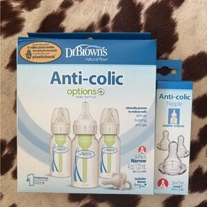 Dr. Brown's Anti-Colic Baby Bottle Set